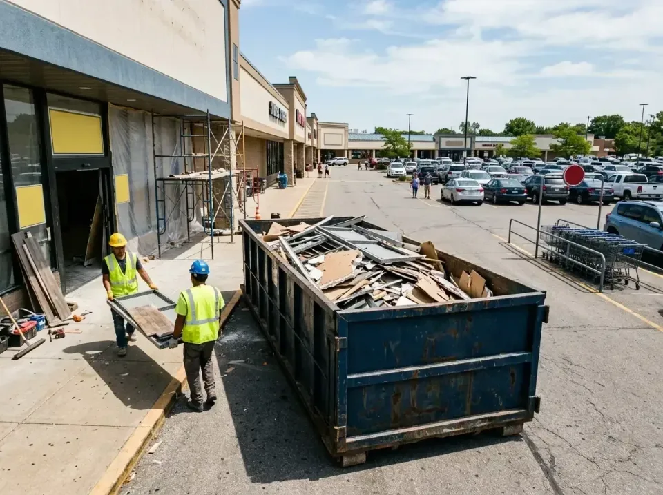 retail-store-renovation-debris-003 — frequently asked questions, Roll-off Dumpster Rentals in North Rock Springs, WY